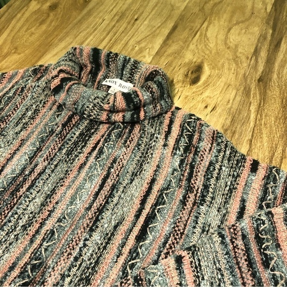 Knox Rose Coogi Style Cowl Neck Pullover Sweater Womens Size Large Soft Cozy - Picture 2 of 7